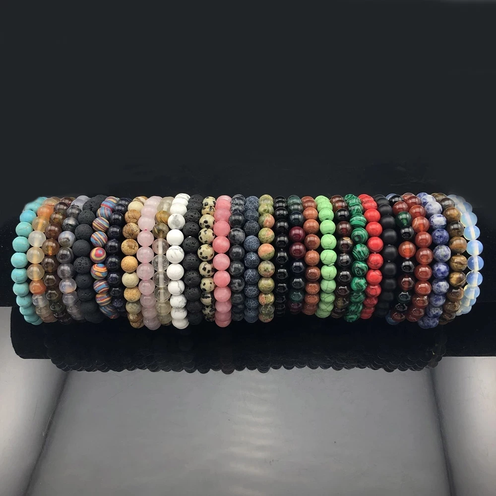 Chakra Balance Gemstone Bracelet - Natural Healing Beaded Jewelry