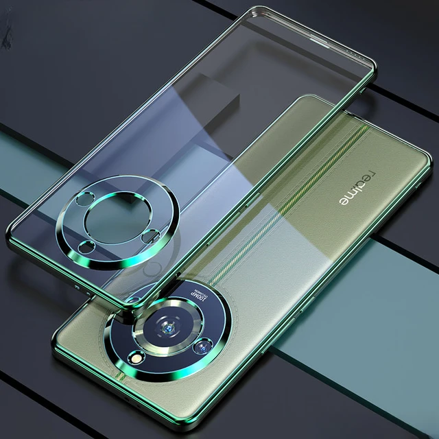 ل Realme 11 برو زائد الكهربائي قضية الهاتف ل Realme 11Pro 11Pro 11ProPlus عدسة شاملة سيليكون لينة قذيفة غطاء