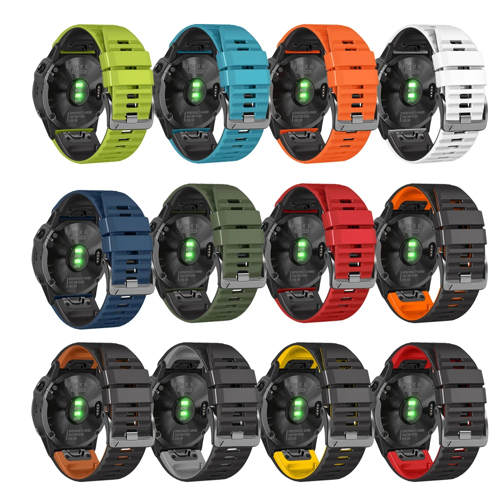 Garmin Fenix 6X 6 6S Pro 7X 7 Easyfit  Fenix 5 5X 5s Plus MARQ 2 ø  22 26mm Ǹ ð  Ʈ