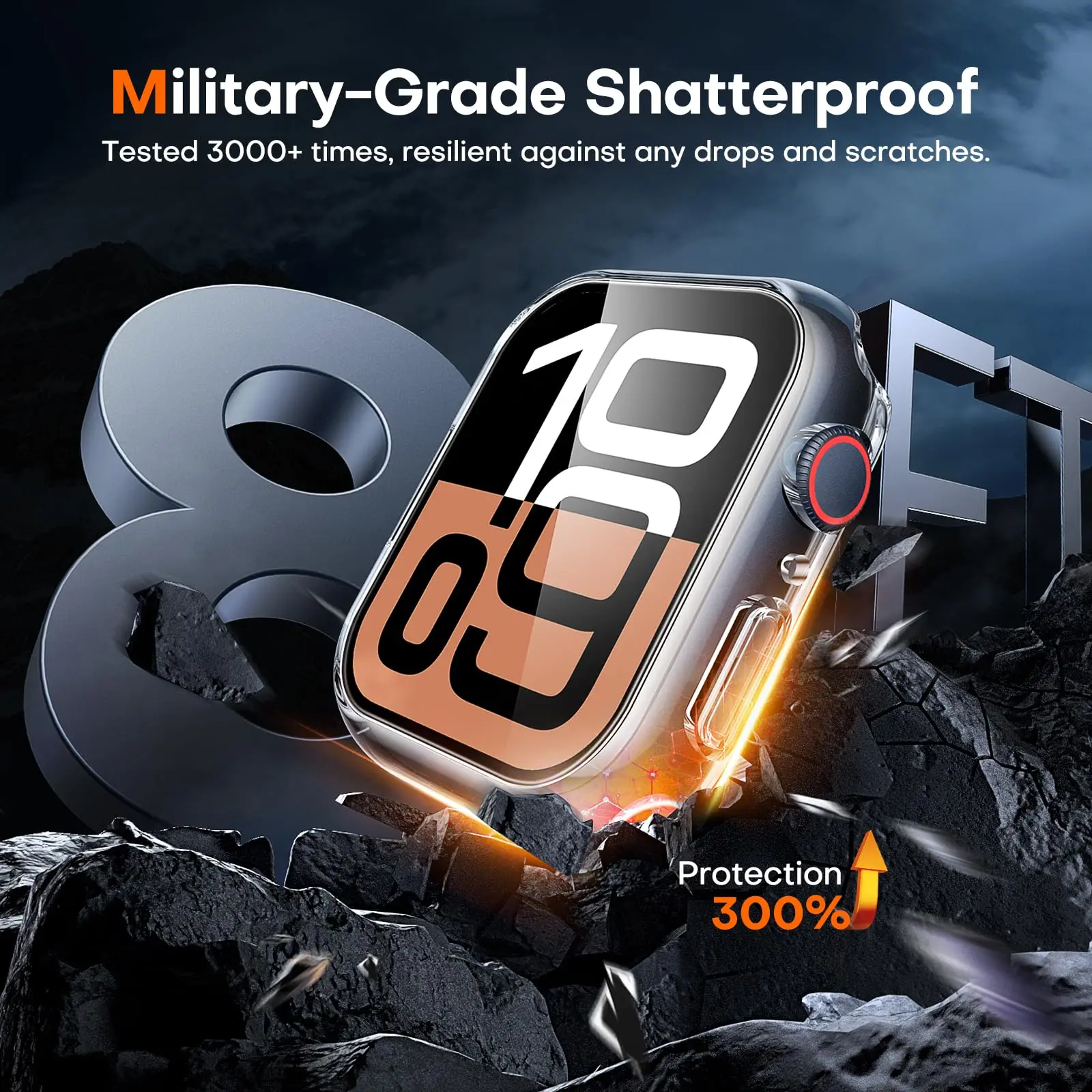 Premium Tempered Glass Protective Case