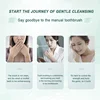 Xiaomi Youpin Sonic Electric Toothbrush USB Fast Charging Toothbrush Smart Timer Rechargeable Toothbrushes Replacement Heads Set 2