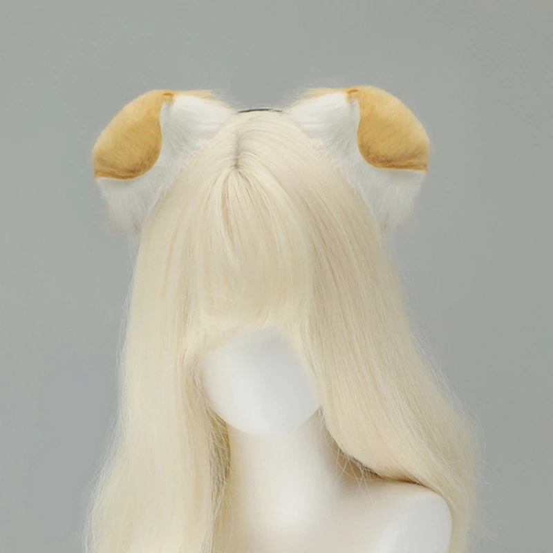 E15F Verstellbare Hundohr -Stirnbänder Floppy Ohrhaar Accessoire Mode Haarverzierung Haarband für Cosplayer Party täglicher – Detail 7