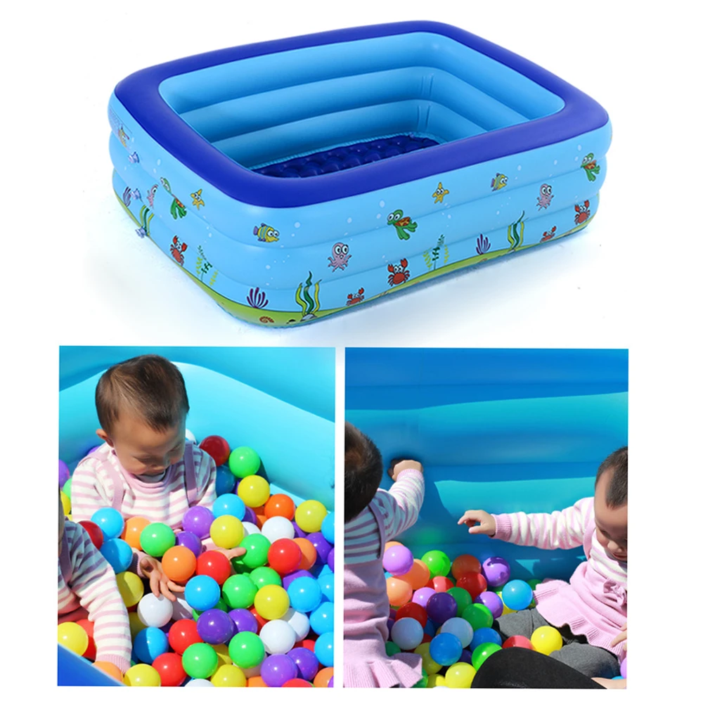 Portable Swimming Pool Inflatable Baby Swimming Pool Outdoor Children Basin Kid Bathtub - Pool - AliExpress