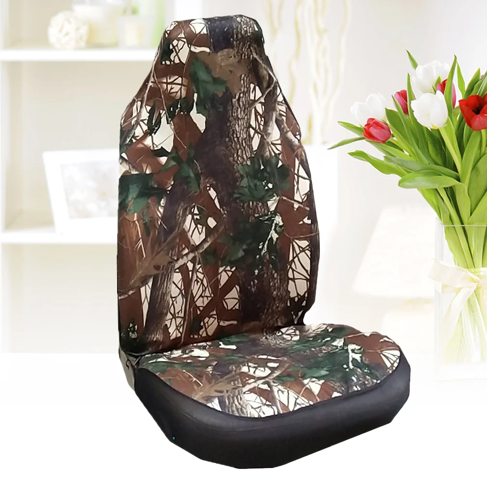 

Universal Camouflage Front Seat Cover Bucket Seat Cover Blanket Pad Protectors for Car SUV Truck