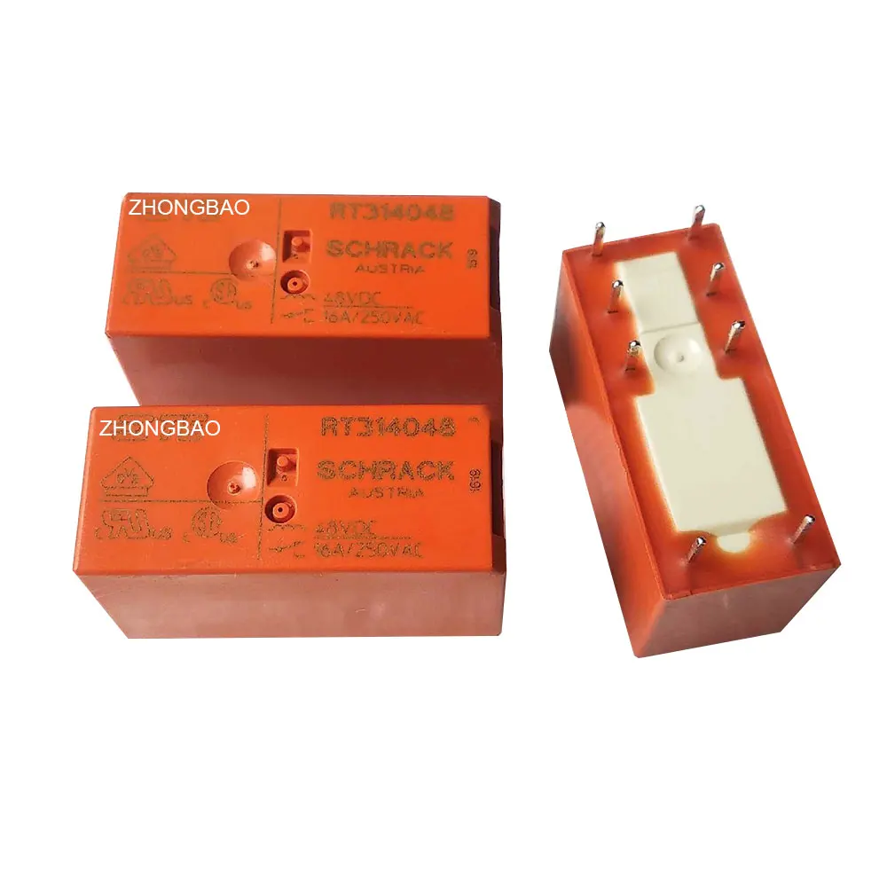 

100%Original New RT314005 5VDC RT314012 12VDC RT314024 24VDC RT314048 48VDC 16A250VAC 8PINS Power Relay