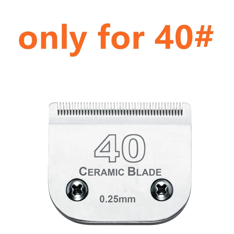 Description Picture 2 of itemCeramic 25 Teeth Edge Coarse Cutter Pet dog Clippers Blade Compatible with Andis Detachable blades model #40 and #40SS