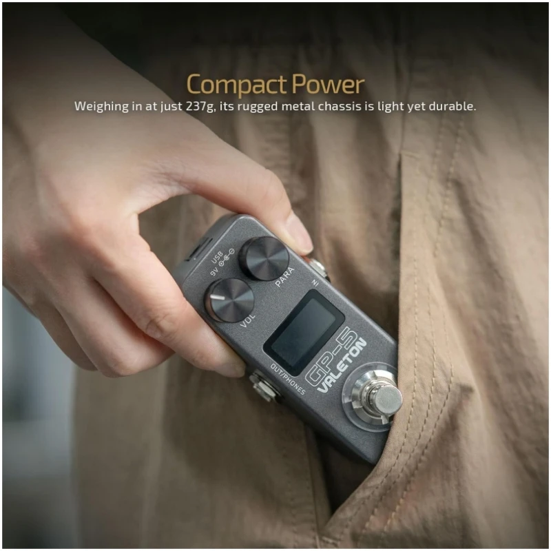 Valeton GP-5 New Single Form Digital Integrated Effect Device