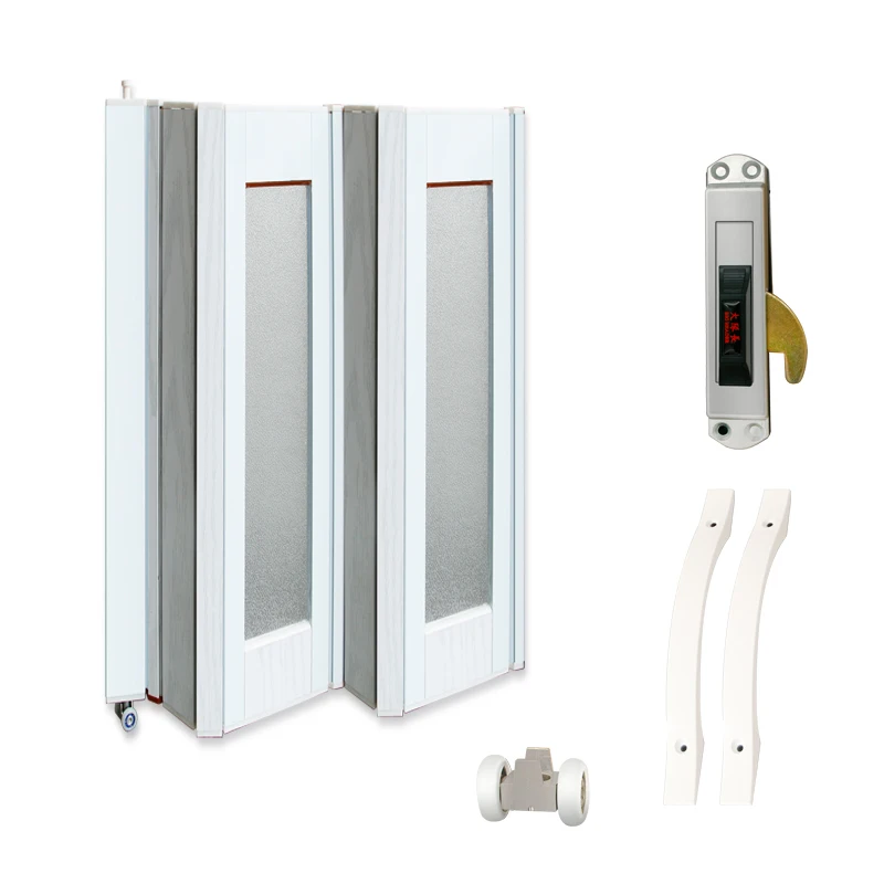 Japan Aluminum Accordion Door Foldable Sliding According Door Room Separation fire proof indoor use Size Dimensions