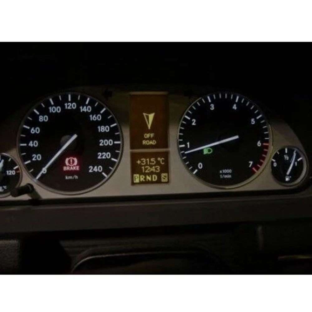 Instrument Cluster LCD Display car gauge cluster 1pc Fits For Mercedes A&B Class W169 W245 A1695400448 Automobiles Parts Accessories