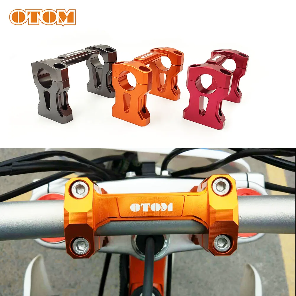 Motorcycle HandleBar Clam Integrated Gland Handlebar Mount Base Handle