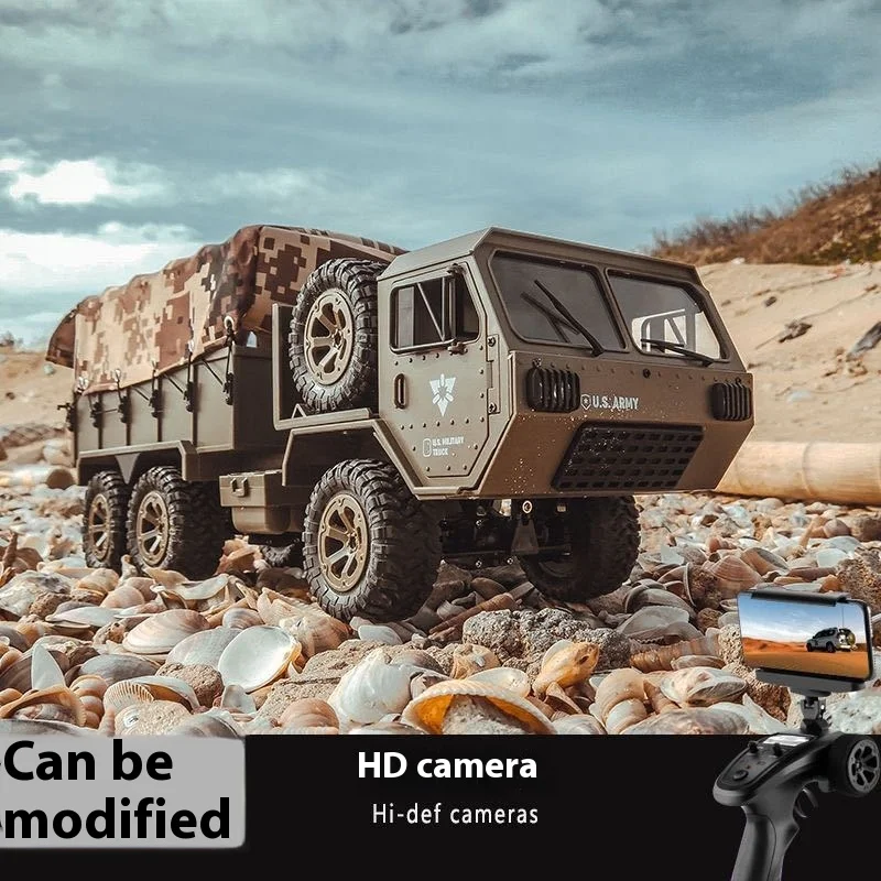 FY FY004A 1:12 six wheel drive military card with differential simulation RC off-road vehicle full scale remote control model ca 4