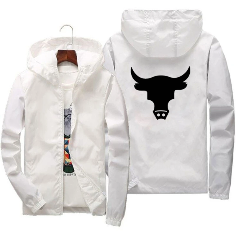 Spring and Autumn Sports Coat Jaqueta Masculina Trench Coats New Arrival Men Waterproof Windbreaker Coat Zipper Hooded Jacket