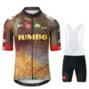 Jumbo Pro 2025 Team Cycling Jersey Set Breathable Mtb Maillot Ciclismo Outdoor Sports Bike Bib Pant Summer Mens Bicycle Clothing 6