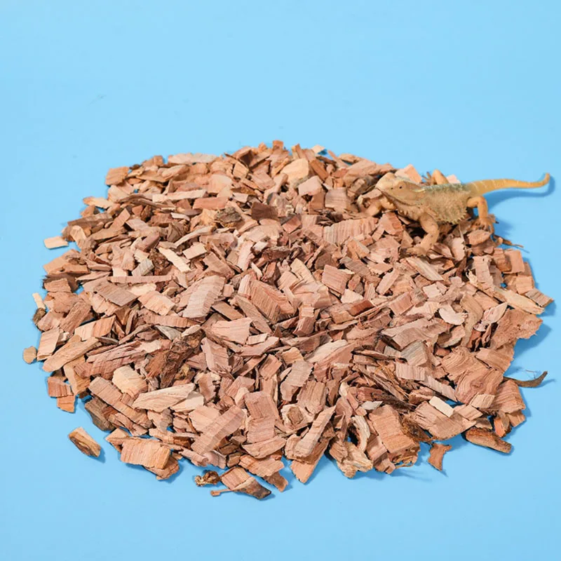 Sustrato de reptiles, virutas de madera de árbol de manzana, cáscara Natural, ropa de cama, materiales desodorizantes hidratantes para tortugas, mascotas que gatean 5