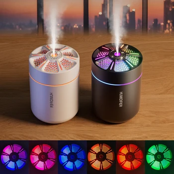 Mini Air Humidifier USB Electric 180ML Aroma Diffuser Essential Oil Purifier Aromatherapy Colorful Lights For Car Home Bedroom 1