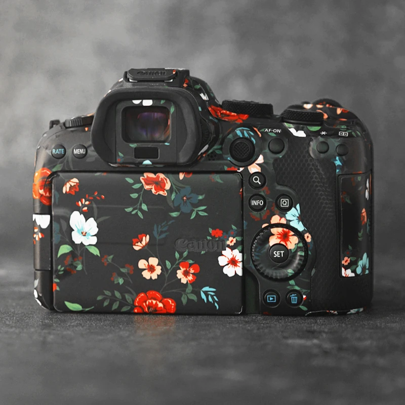 Adesivo da Pele do Corpo da Câmera Canon Protetor de Decalque Capa Anti-scratch Wrap Eos r5 r6 Mark ii R5c r7 r8 R10 Pele r6 - Image 4