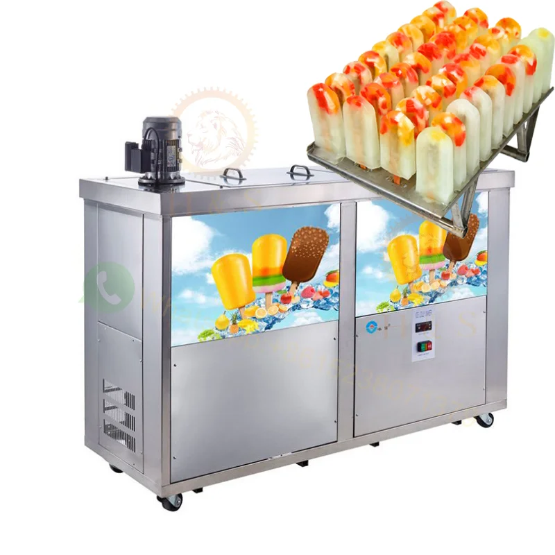 High production Brazil style automatic large production 12 molds popsicle machine / ice lolly machine / popsicle maker