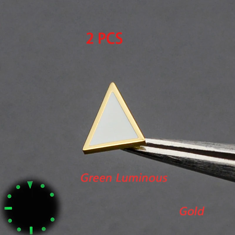 Luminous Blue-Green Watch Dial with Hour Markers - Men's Aftermarket Accessory Replacement
