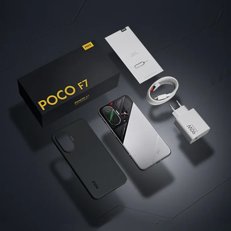 POCO F7 5G Smartphone Global Version Snapdragon 8s Gen 4 NFC 256