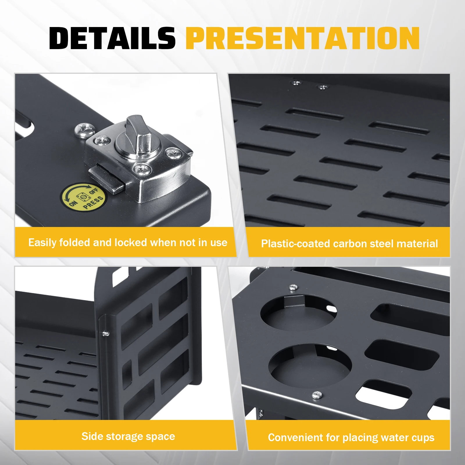 Portable Tailgate Table with Large Surface Area for Outdoor Camping BBQ and Sports Events in Mainland China
