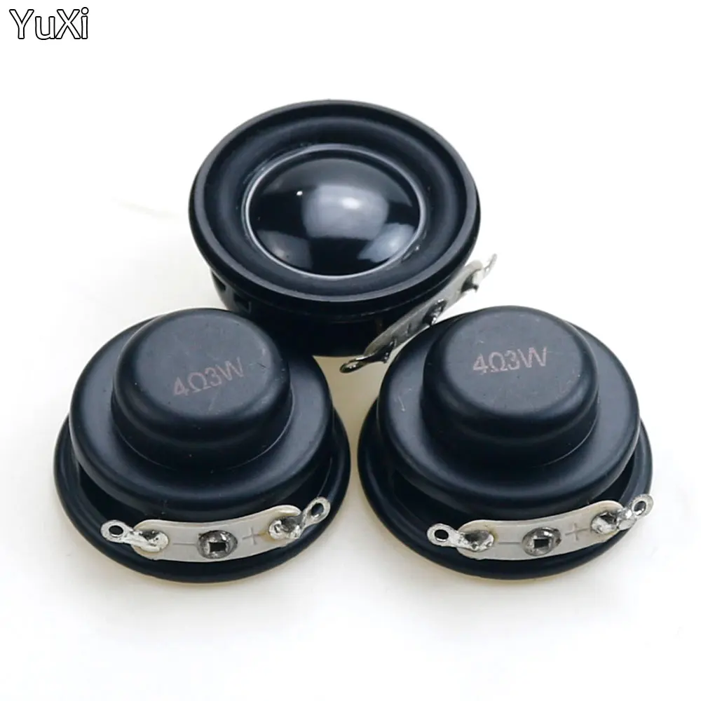 100 teile/los 4cm Lautsprecher horn 4r 3w Durchmesser Mini-Verstärker Gummi dichtung Lautsprecher Lautsprecher Mini Pot Bottom Lautsprecher 31mm