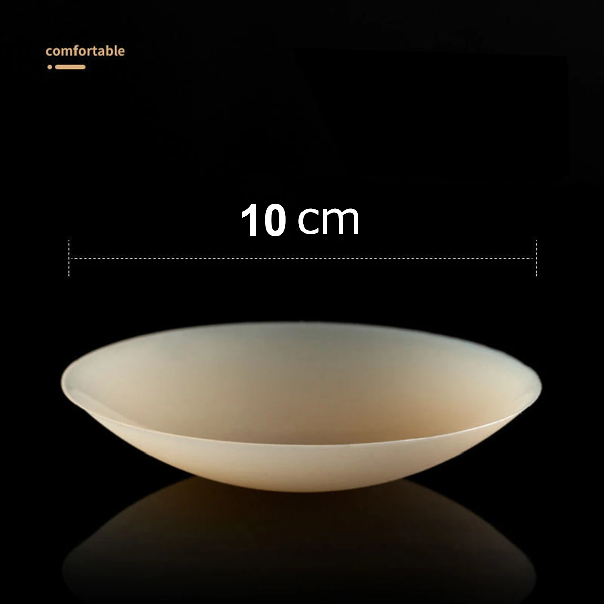 10cm No Glue Sticky Nipple Cover Plunge No Trace Invisible Bra Silicone Nubra Stickers Accessories Breast Pads Pasties Big Size 5