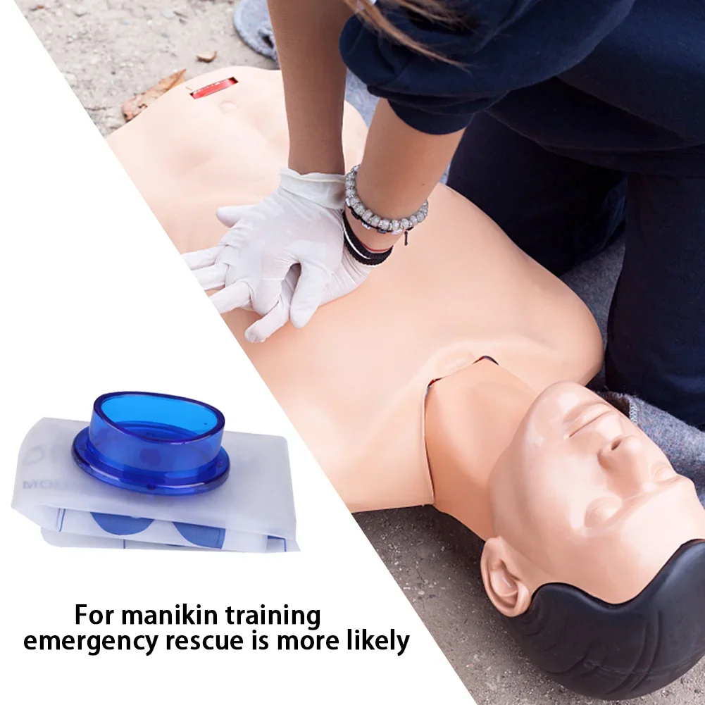 Disposable First Aid Breathing Respirator Mouth to Mouth CPR Face Shield Artificial Respiration Breathing Mask Emergency Rescue