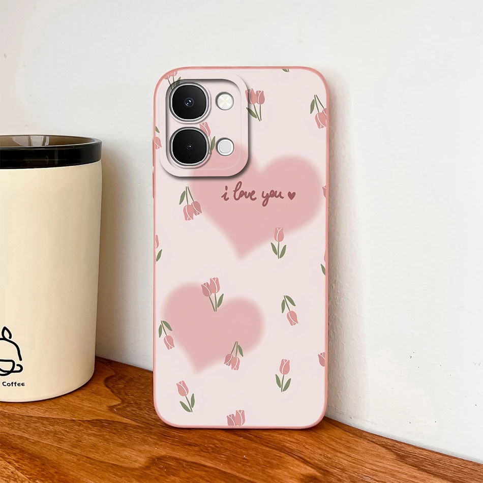 Coconut Tree Soft Smooth Liquid Silicone Phone Case - Full Protection Back Cover