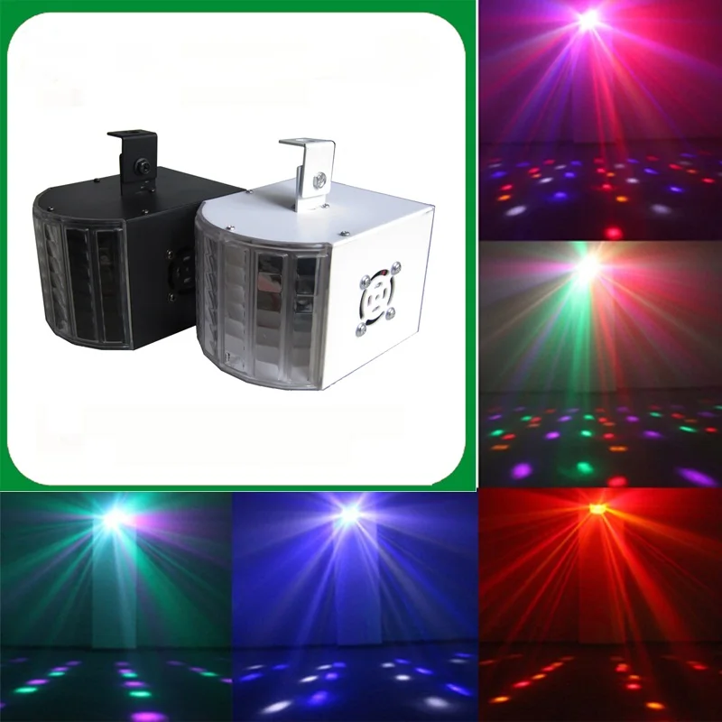 Tanie Mini LED Derby światła RGBW kolorowe diody LED efekt sceniczny sklep