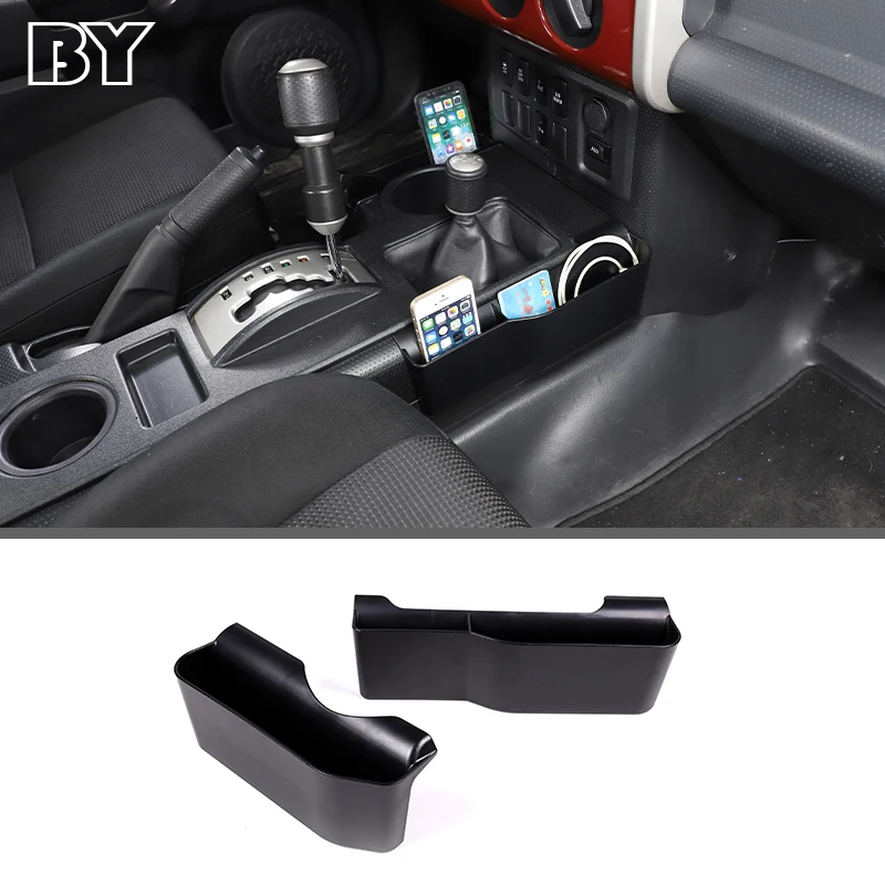 

Gear Shift Side Storage Box Car Organizer Case For Toyota FJ Cruiser 2007-2021 Car Stowing Tidying Container Accessories LHD