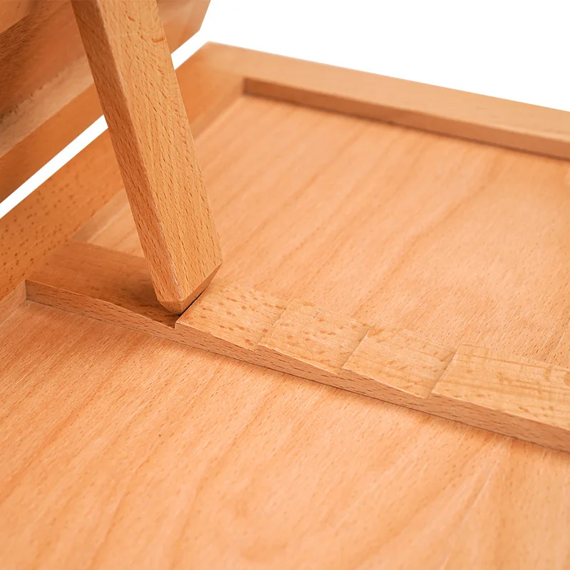 Foldable Desktop Easel Wooden Portable for Student Artist Beginner Sketching and Painting Exhibition Stand
