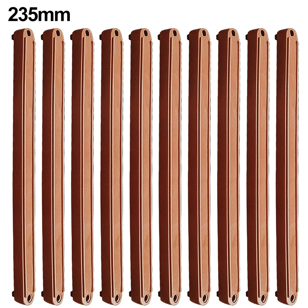 10-Pack Plastic Drawer Slides - Durable Replacement Drawer Runners