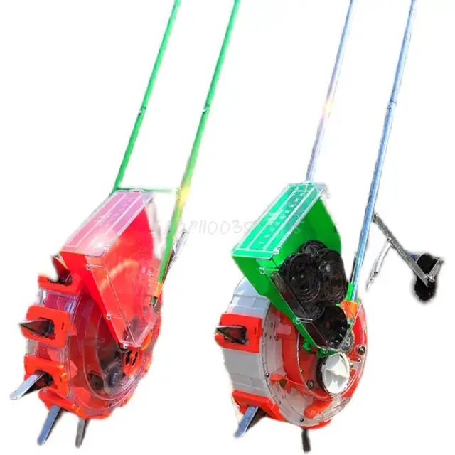 Mezőgazdasági Vetőmag Többfunkciós Kézi Push Kukorica Mogyoró Szójabab Zöldség Vet Új Automatikus Kis Igény Szerinti Gépet - Image 2