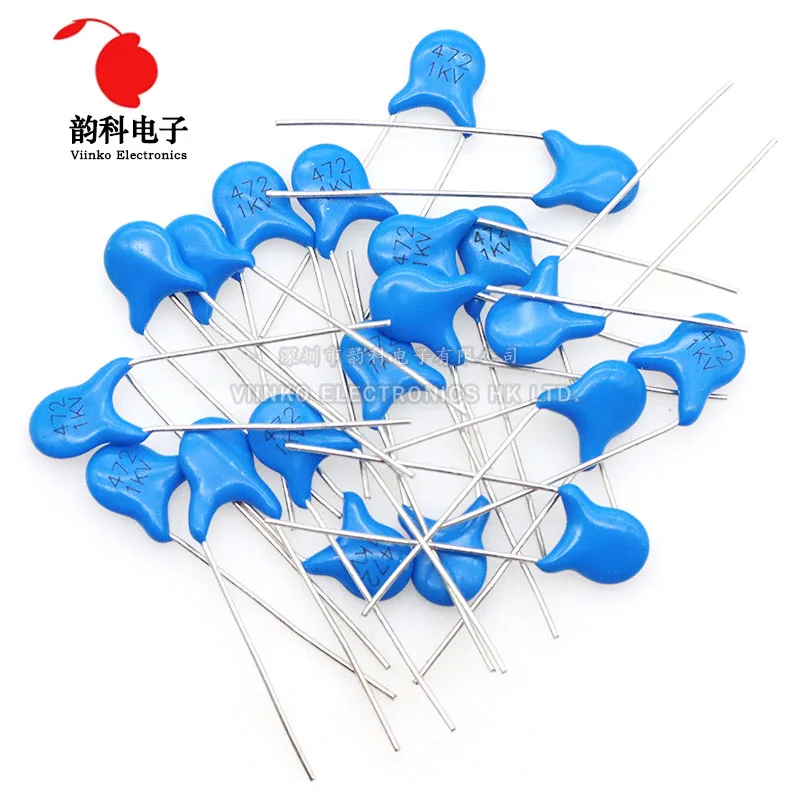High voltage Ceramic Capacitor 20pcs 1KV 33PF 82PF 100PF 220PF 470PF 560PF 1NF 2.2NF 4.7NF 10NF 22NF 100NF 471 222 223 471 103 ceramic capacitor