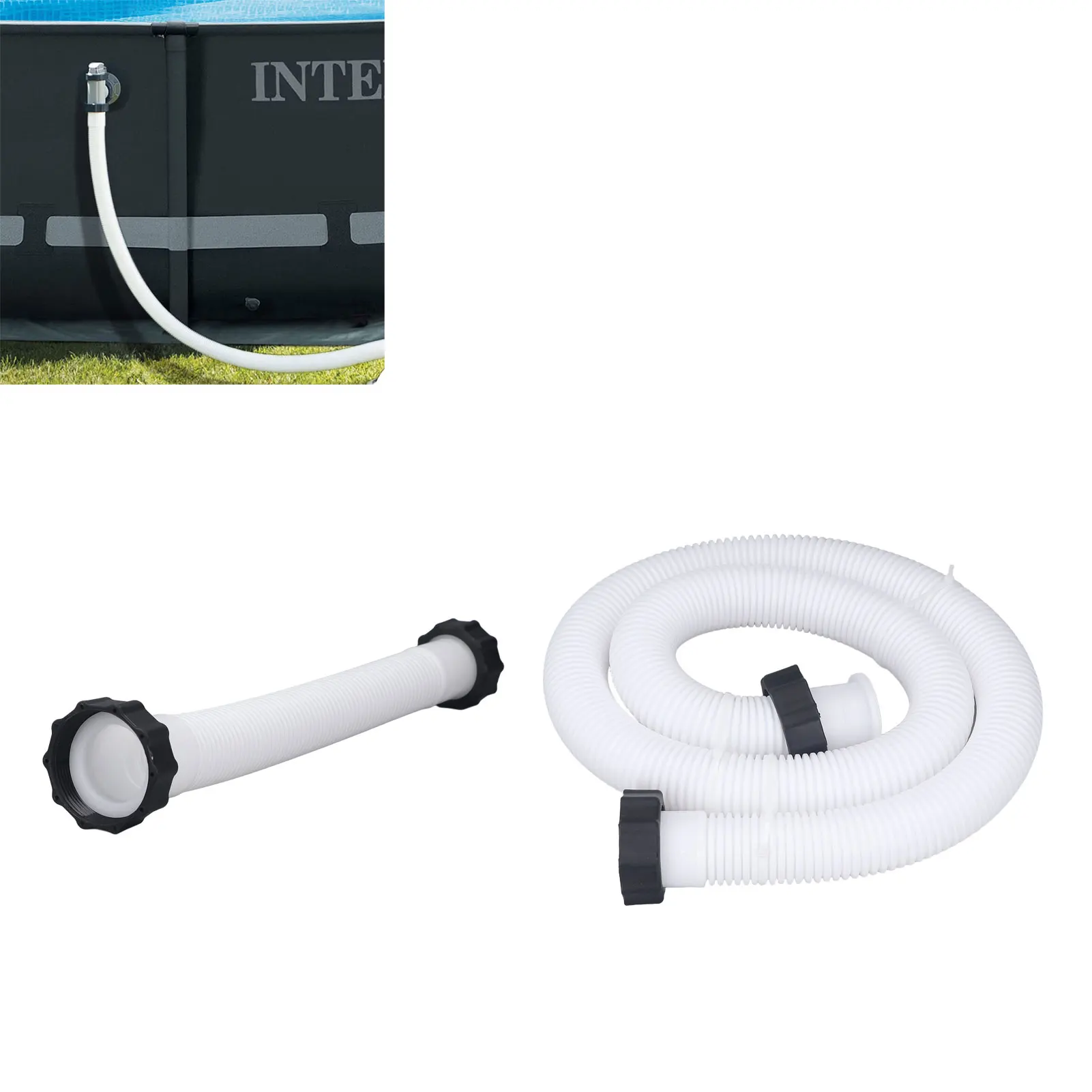 Pool Pump Replacement Hose Pool Hose Coupling Swimming Pool Accessory 1.5in Diameter For Above Ground Pools