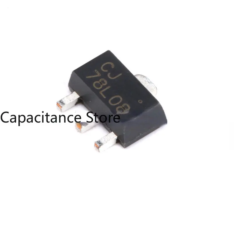 

10PCS Original Genuine CJ78L08 3% SOT-89 0.1A/9V/0.6W Linear Voltage Regulation Circuit Chip