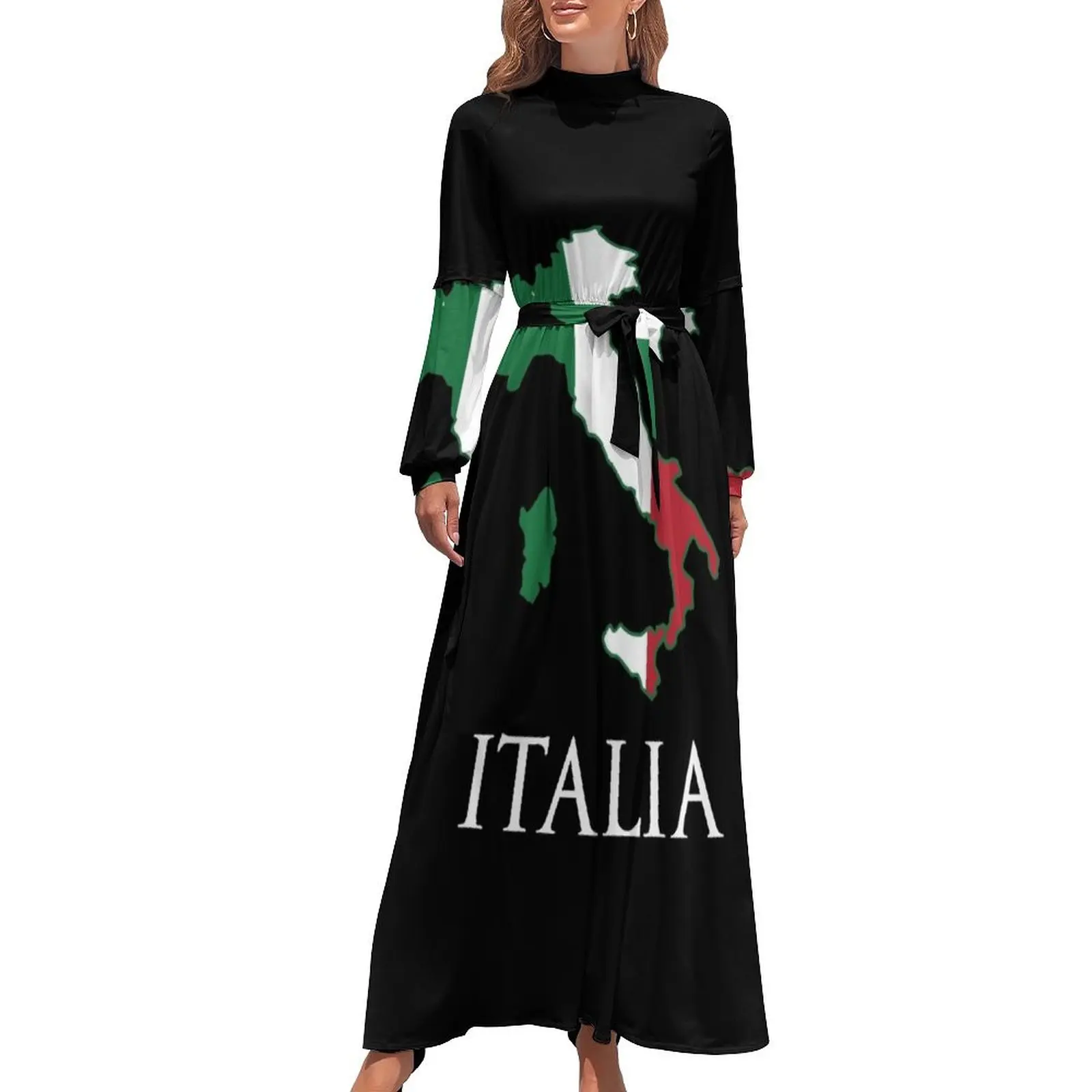 thumbnail image 1 of Italia Italia Vestido largo vestido de verano para mujer 2024 vestidos elegantes de mujer venta vestidos para mujer 2024, 1 of 5