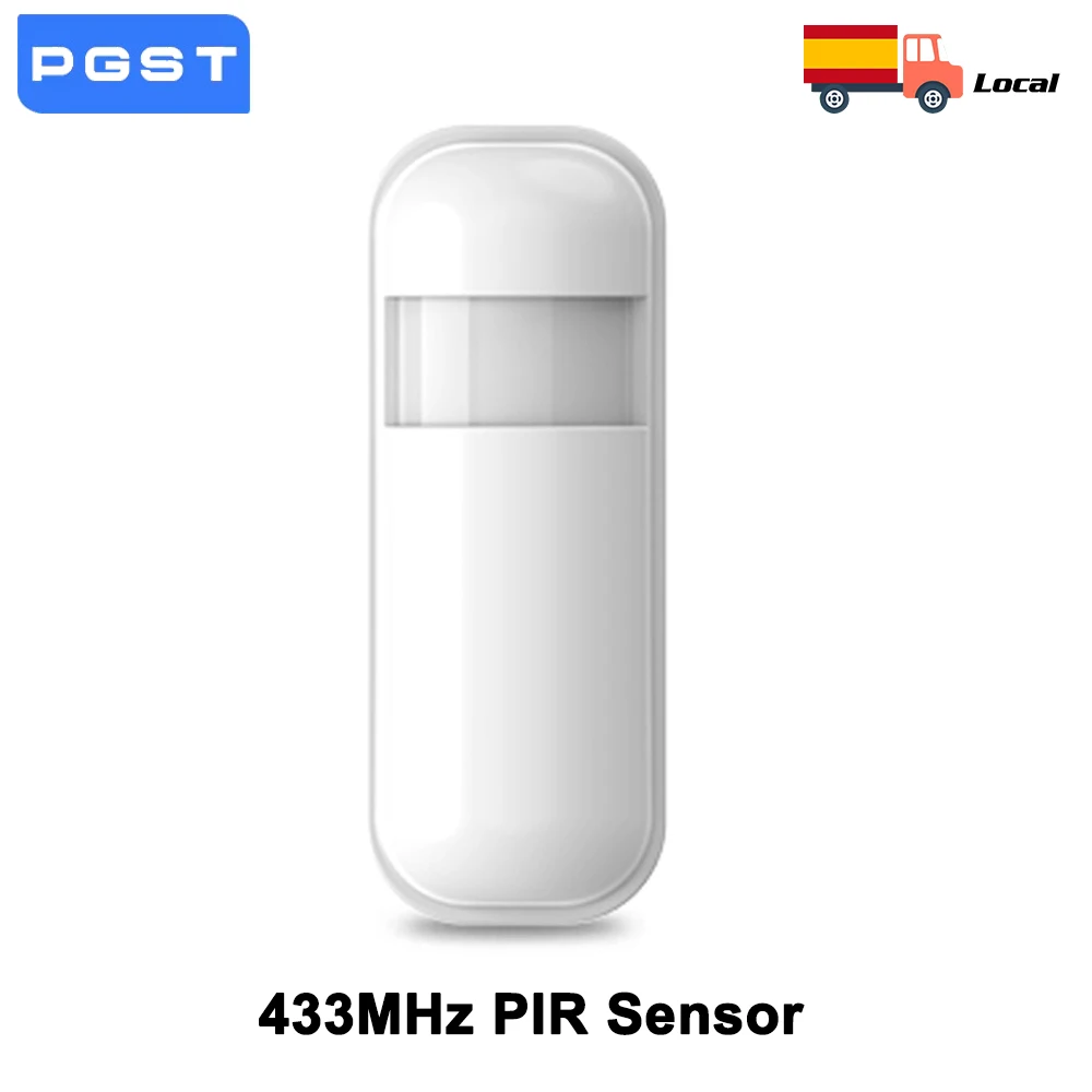 Home Alarm Motion Sensor Alarm Security System Wireless Connecting to The Alarm Host Battery Operated
