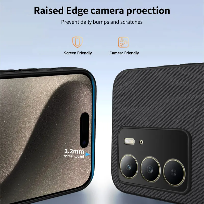Luxury Kevlar Fiber Textured Magnetic Shockproof Bumper Case
