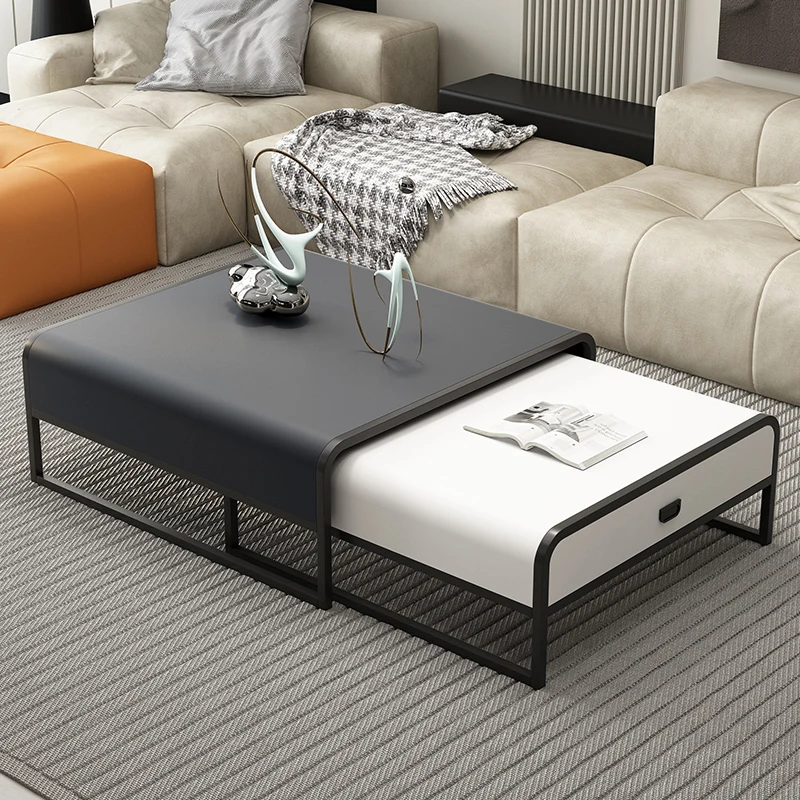 

Storage Design Coffee Tables Metal Living Room Modern Luxury Coffee Tables Nordic Minimalist Stoliki Kawowe Home Furniture