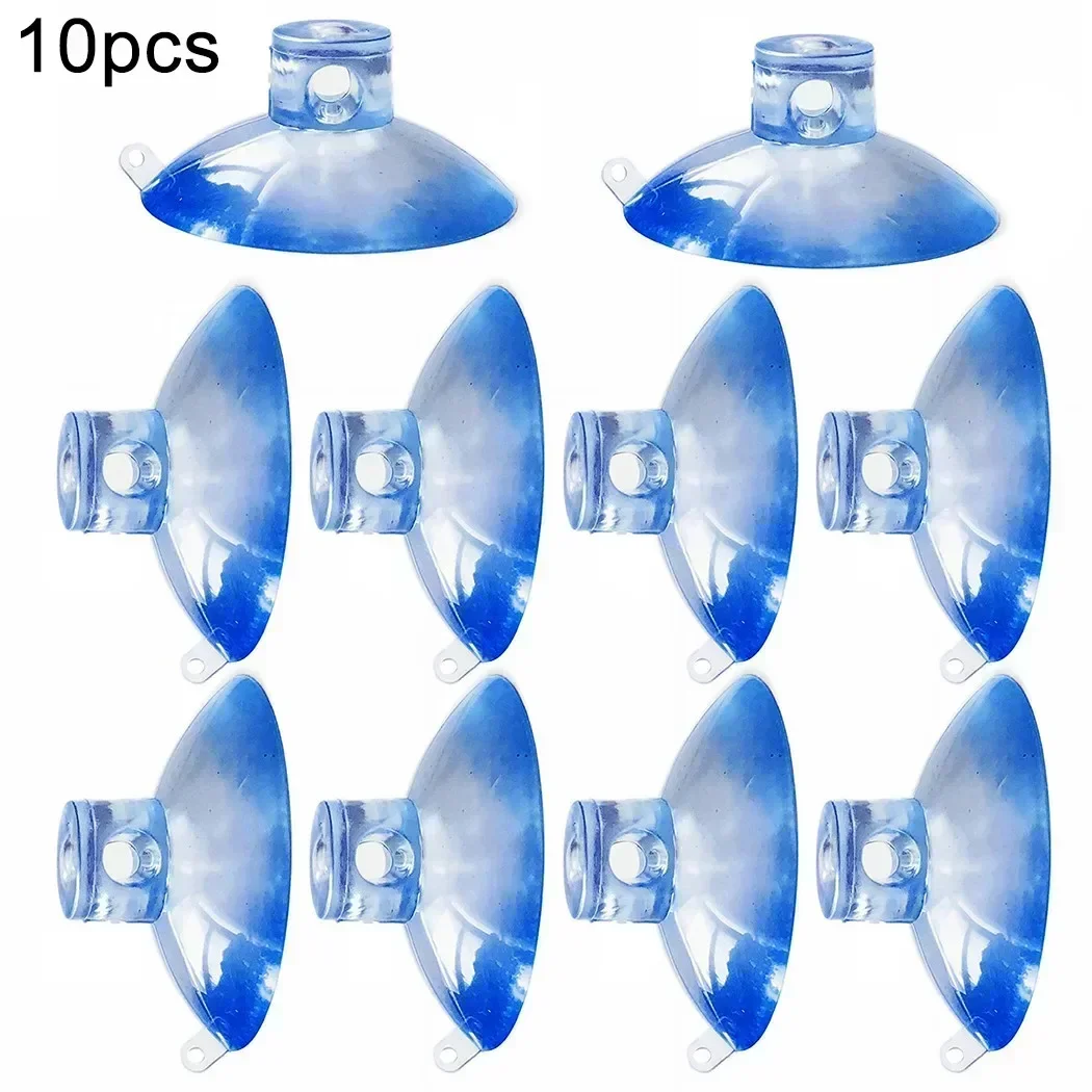 10pcs Transparent Suction Hooks Kitchen Bathroom Glass Casement Wall Hooks Hanger Household Organizer suction hooks