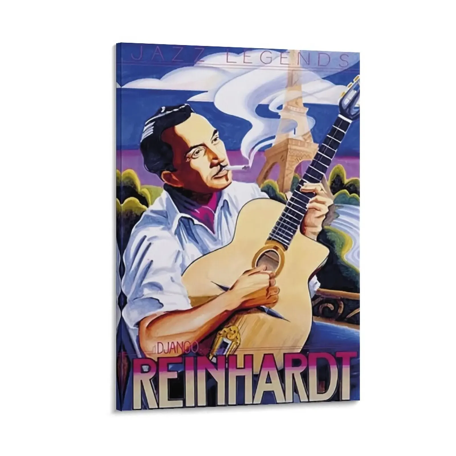 

Django Reinhardt Jazz Legend Canvas Painting Decor for room canvas wall art home decorations posters anime