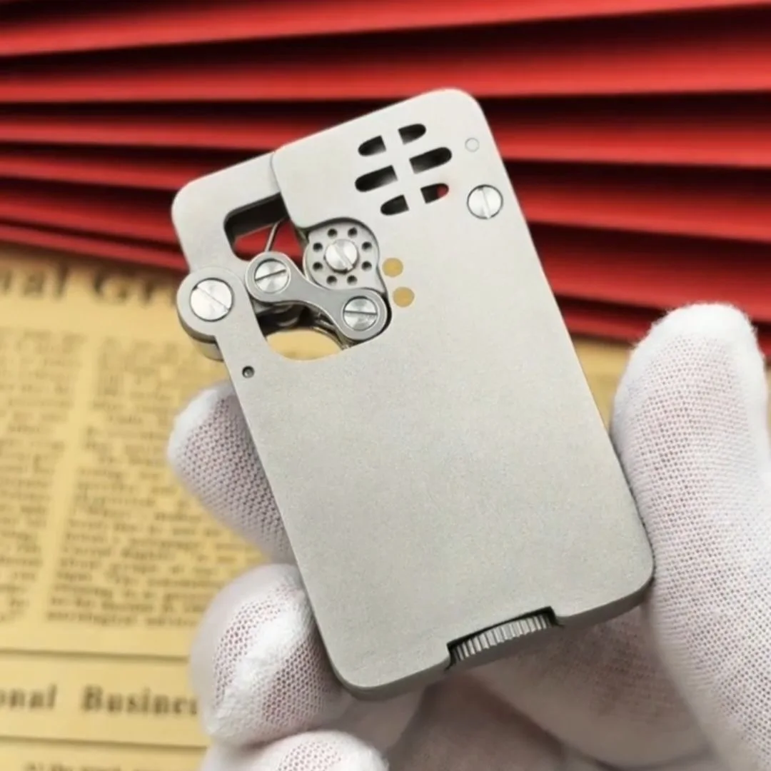 

2023 Original Stainless Steel Mechanical Kerosene Automatic Personalized Ejection Gasoline Oil Cigarette Lighter