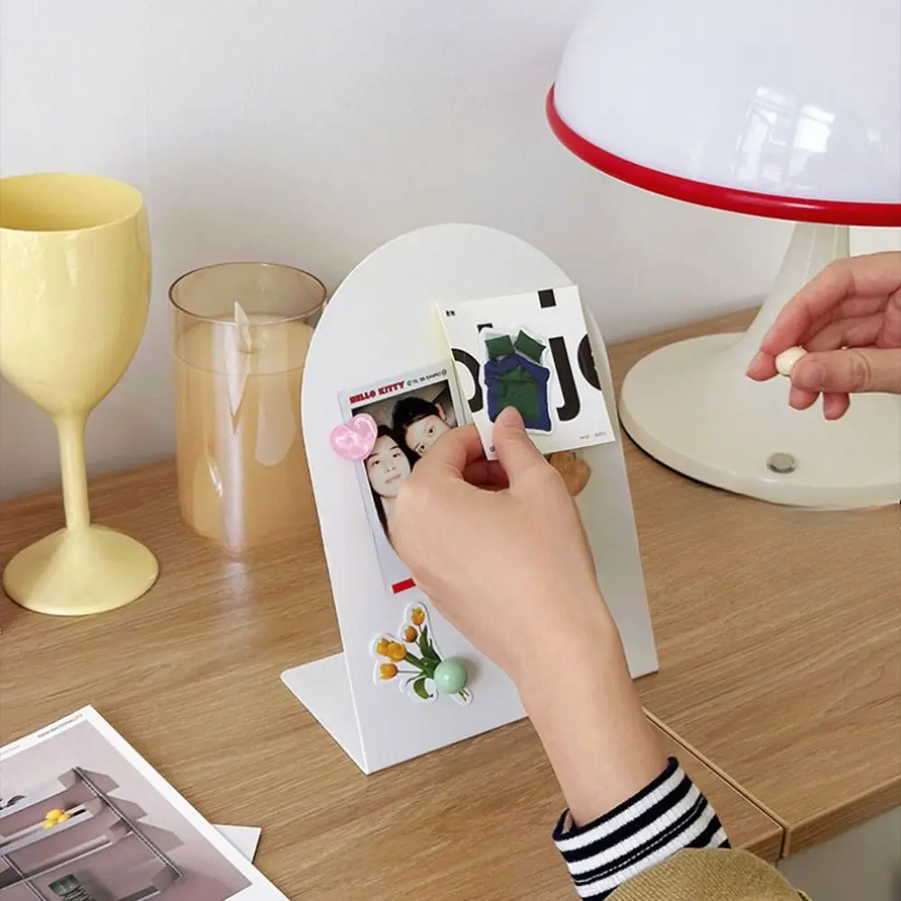 Creative Large Capacity Desktop Message Board Vertical Curved Storage Board Entrance Display Board Office Home Desktop Ornament