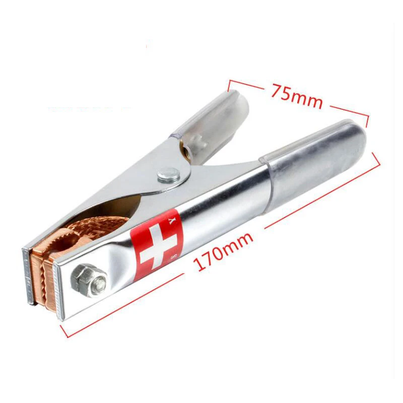 Car Battery Copper Plating Alligator Clip 1/ 2PCS Big Size 17CM Battery Fire Cable Clip High Quality Crocodile Alligator Clips Test Clip Test Hooks Clips