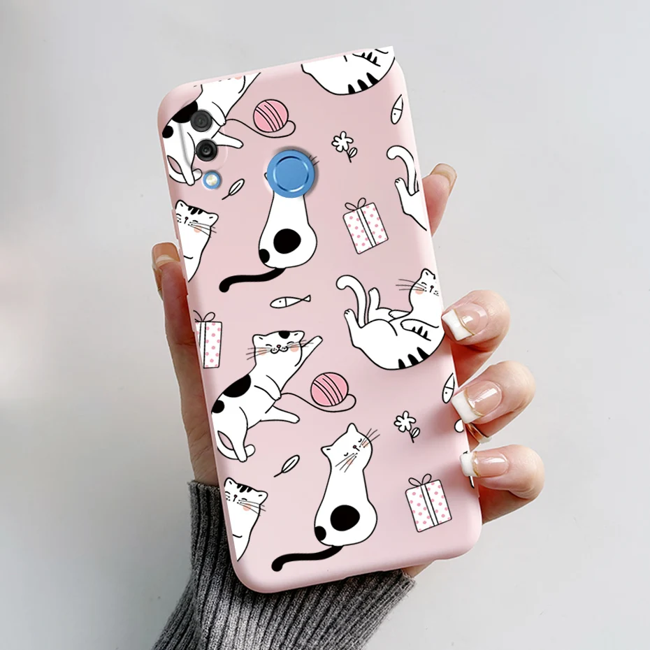 Cute Rabbit & Panda Painted Soft Silicon Cover for Huawei Honor Play 6.3