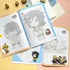 Cute Demon Slayer A6 Notebook Cute Note Book Diary Weekly Planner Journal Notepad Stationery office School Supplies 5