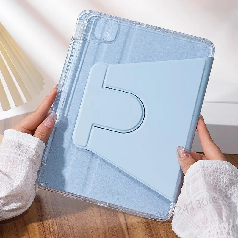 Pencil Holder Case for iPad Pro 11 2024 iPad A16 11th 10th 10.2 9th 8th Generation Cover for 2025 iPad Air 11" 5 4 10.9 Funda 5