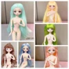 30cm BJD doll and clothes 12 multiple removable joints 3D eyes doll girl dress up  dolls for girls toys pullip 1