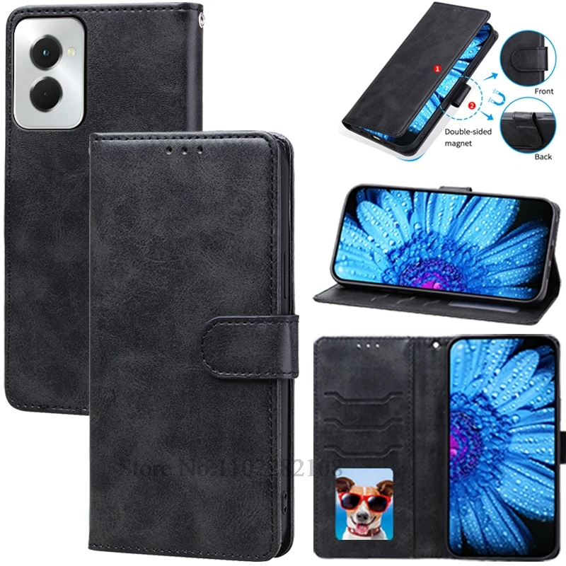 Leather Wallet Flip Cover - Protective Case